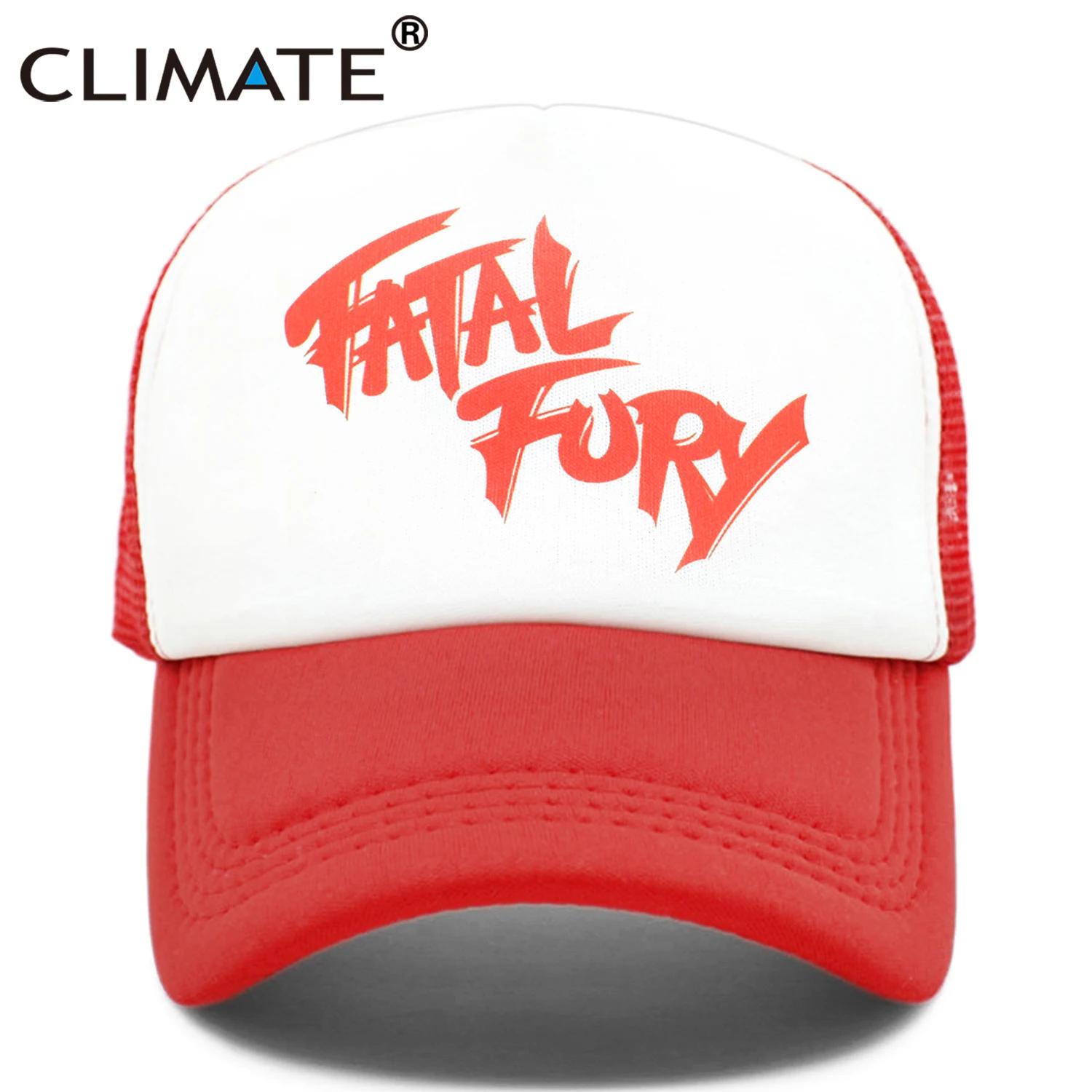 CLIMATE Terry Bogard Coser Cap FATAL Hat Trucker Cap Cosplay Coser Cap Hat  ޽ ĸ  ڽ Coser